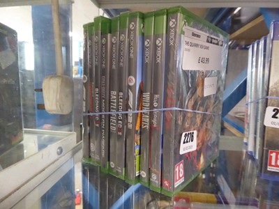 Lot 2276 - Selection of ten sealed Xbox games to include...