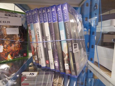 Lot 2277 - Ten sealed PlayStation 4 games to include...