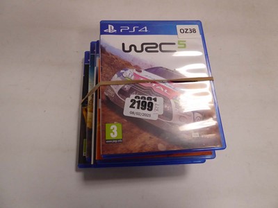 Lot 2281 - 5 PlayStation 4 games, World Rally...