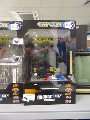 Lot 2301 - Capcom arcade 1Up countercade featuring Street...