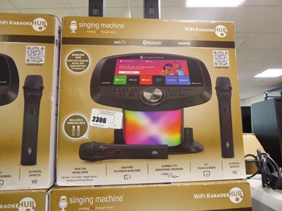 Lot 2306 - Boxed WiFi karaoke hub