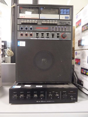 Lot 2312 - Realistic Concert Mate 2000 double cassette...