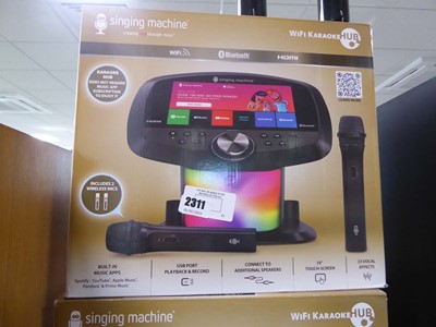 Lot 2311 - Boxed WiFi karaoke hub