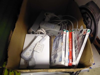 Lot 2328 - Nintendo Wii along with controllers and games