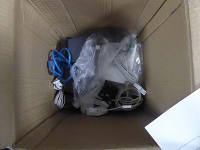 Lot 2333 - Box containing various PC peripherals...