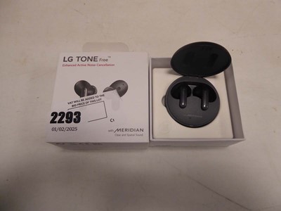 Lot 2293 - Boxed pair of LG Tone Free noise cancelling...