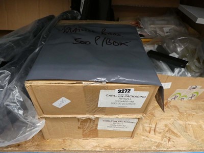 Lot 3272 - Two boxes of 30x40cm mailing bags (approx 500...