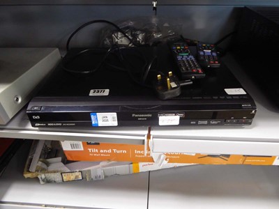 Lot 2377 - Panasonic DMREX78 DVD recorder with remote