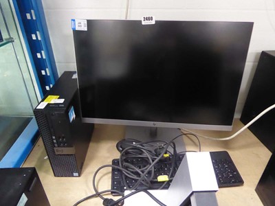 Lot 2460 - Dell Optiplex PC, no HDD, includes mouse,...