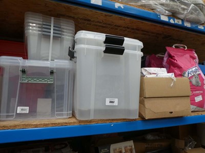 Lot 3357 - Various storage boxes