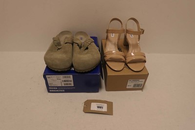 Lot 1661 - 2 pairs of shoes to include Dune London heels...