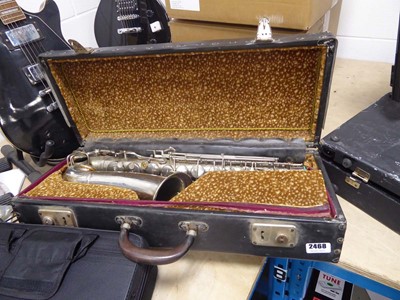 Lot 2468 - Saxophone in case