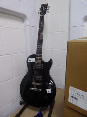 Lot 2470 - Harley Benton 6-string electric guitar in black