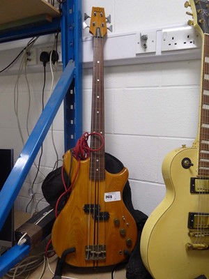 Lot 2473 - Westone Thunder IA bass guitar, 4-strings,...