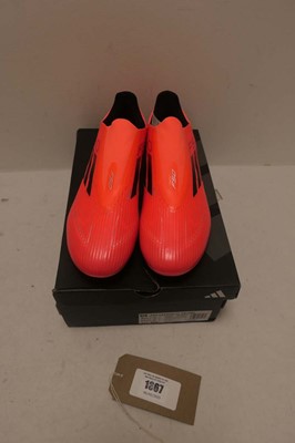 Lot 1667 - Adidas F50 League LL FG/MG football boots size...