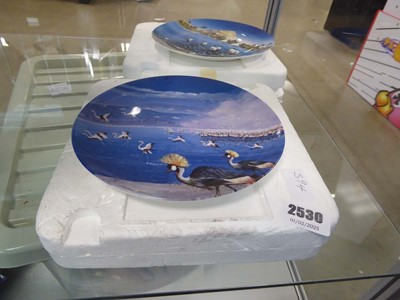 Lot 2530 - 2 Danbury Mint plates