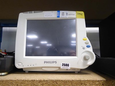 Lot 2586 - Phillips Intelliview MP30 patient monitor