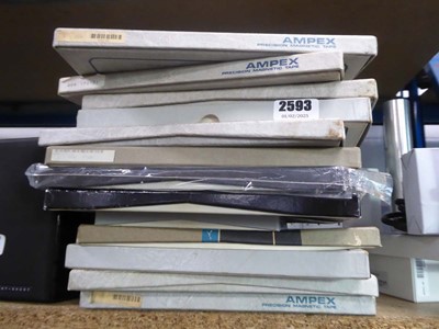 Lot 2593 - Selection of magnetic tape