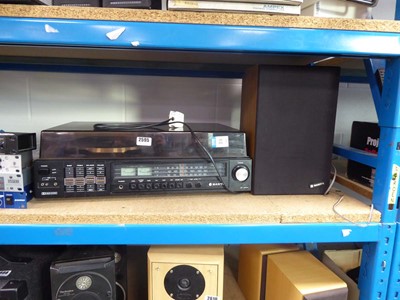 Lot 2595 - Sanyo JXT4406KL music centre with tape player,...