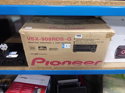 Lot 2606 - Pioneer audio video multi channel receiver...