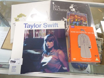 Lot 2549 - Selection of vinyl records, Taylor Swift box...