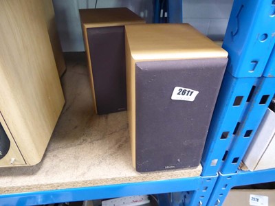 Lot 2611 - Pair of Denon Mission SCM50 speakers