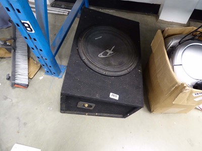 Lot 2617 - Alpine X12 speaker