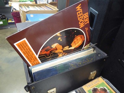 Lot 2648 - Box containing vinyl records to include Elton...