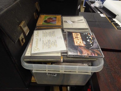 Lot 2649 - Box containing various CD's