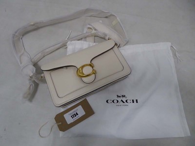 Lot 1734 - Coach tabby bag in beige with dust bag