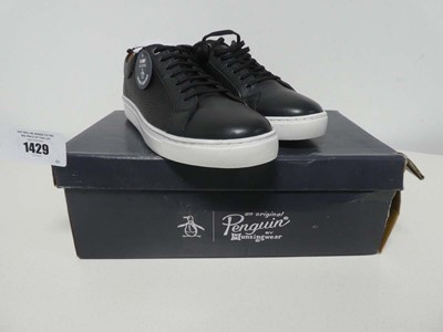 Lot 1429 - Boxed pair of men's Penguin Paxton shoes in...