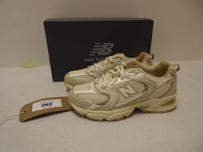 Lot 1792 - New Balance cream size UK3 1/2 (boxed)