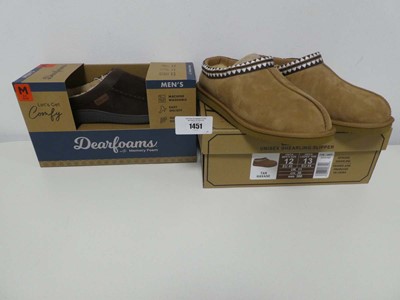 Lot 1451 - Boxed pair of Kirkland Shearling Unisex...