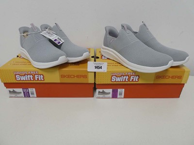 Lot 1454 - 2 boxed pairs of ladies Skechers Swift Fit...