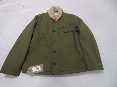 Lot 1769 - Universal Works twill ni jacket in light olive...