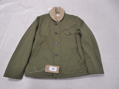 Lot 1770 - Universal Works twill ni jacket in light olive...