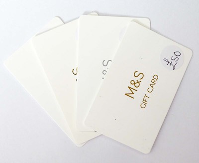 Lot 6 - Marks & Spencer (x4) - Total face value £200