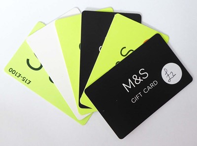 Lot 8 - Marks & Spencer (x6) - Total face value £114