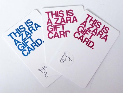 Lot 15 - ZARA (x3) - Total face value £160