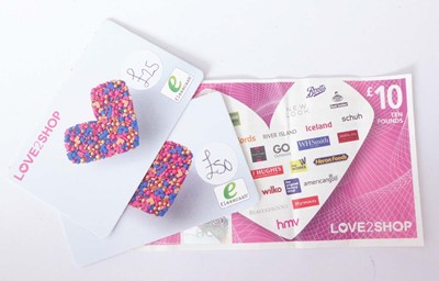 Lot 20 - Love 2 Shop (x4) - Total face value £85