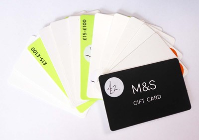 Lot 44 - Marks & Spencer (x14) - Total face value £169