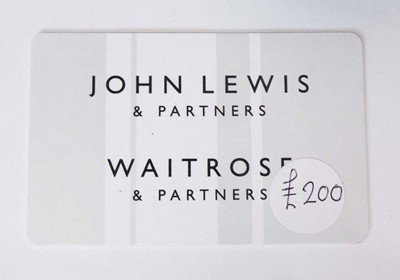 Lot 46 - John Lewis (x1) - Total face value £200