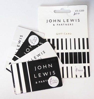 Lot 47 - John Lewis (x5) - Total face value £200