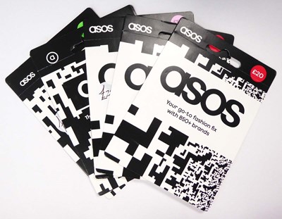 Lot 76 - Asos (x5) - Total face value £165