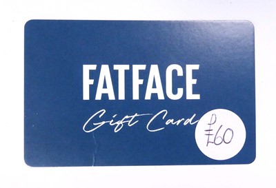 Lot 80 - Fat Face (x1) - Total face value £60