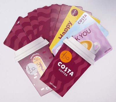 Lot 83 - Costa (x12) - Total face value £130