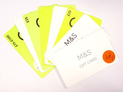 Lot 117 - Marks & Spencer (x8) - Total face value £200