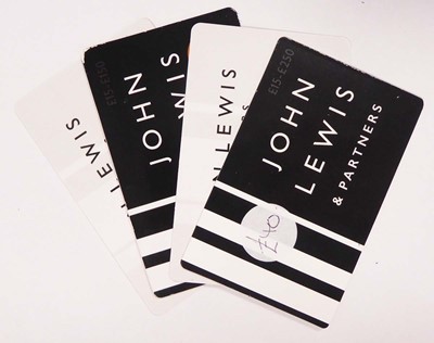 Lot 122 - John Lewis (x4) - Total face value £200