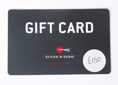 Lot 174 - Sticks n Sushi (x1) - Total face value £150