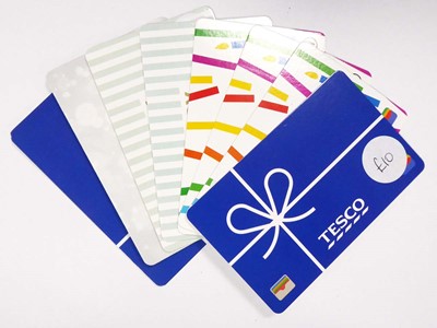 Lot 210 - Tesco (x8) - Total face value £205